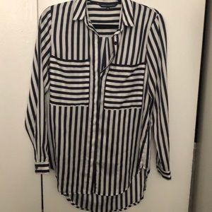 3for$30| French Connection long sleeves blouse S